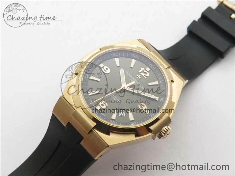 Overseas RG MKS 1:1 Best Edition Gray Dial on Black Rubber Strap MIYOTA 9015