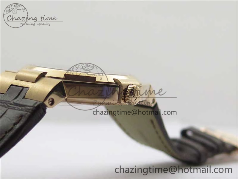 Overseas RG MKS 1:1 Best Edition Gray Dial on Brown Leather Strap MIYOTA 9015