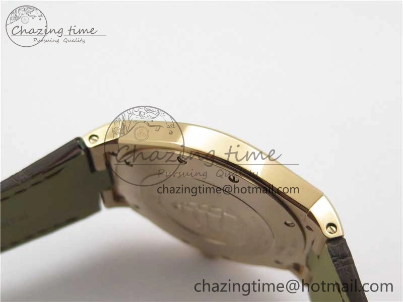 Overseas RG MKS 1:1 Best Edition Gray Dial on Brown Leather Strap MIYOTA 9015