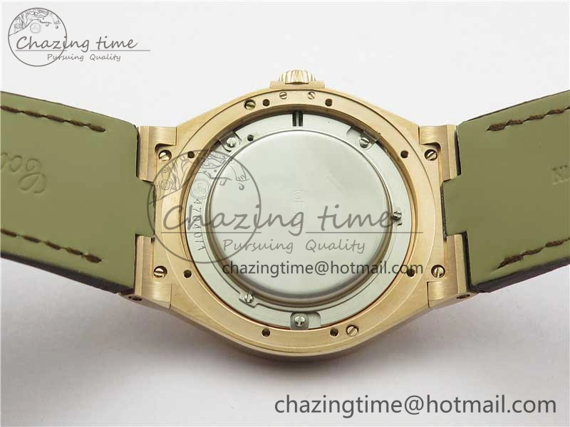 Overseas RG MKS 1:1 Best Edition Gray Dial on Brown Leather Strap MIYOTA 9015