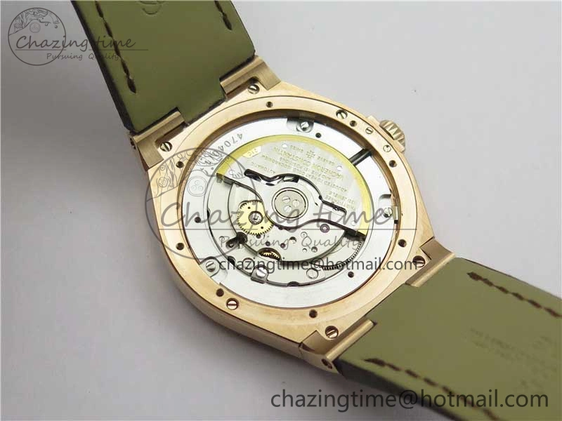 Overseas RG MKS 1:1 Best Edition Gray Dial on Brown Leather Strap MIYOTA 9015
