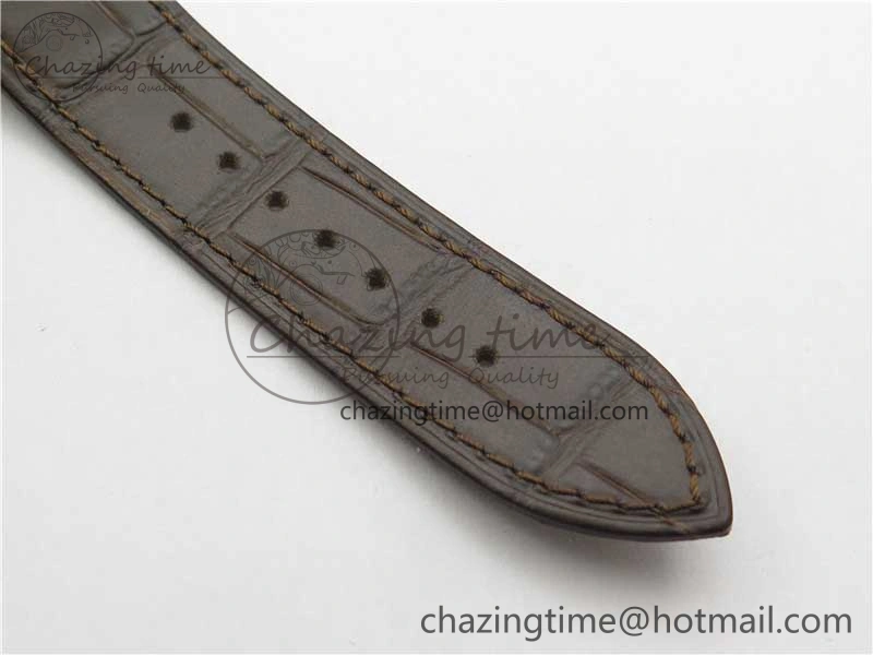 Overseas RG MKS 1:1 Best Edition Gray Dial on Brown Leather Strap MIYOTA 9015