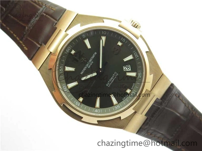 Overseas RG MKS 1:1 Best Edition Gray Dial on Brown Leather Strap MIYOTA 9015
