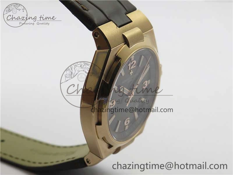 Overseas RG MKS 1:1 Best Edition Gray Dial on Brown Leather Strap MIYOTA 9015