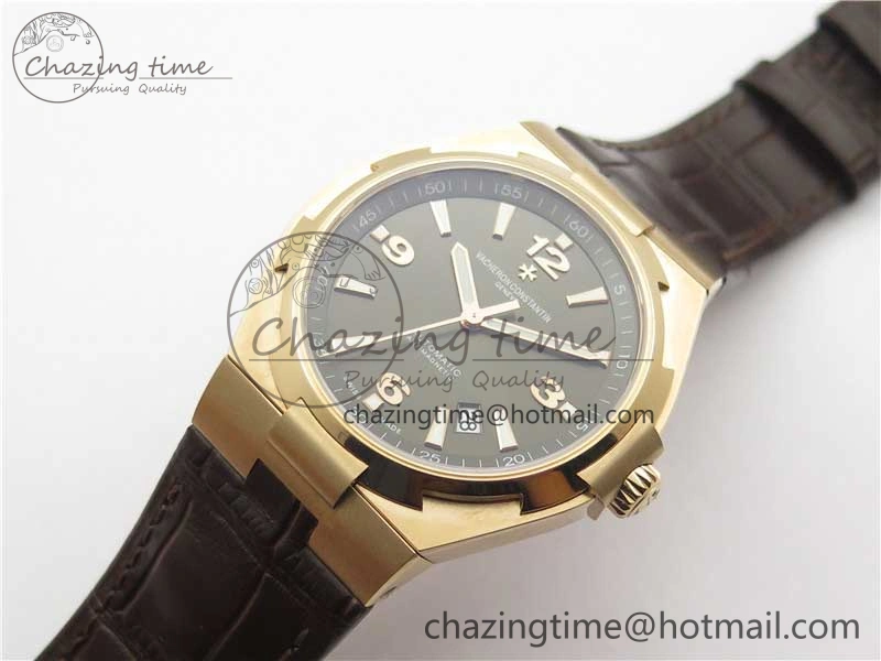Overseas RG MKS 1:1 Best Edition Gray Dial on Brown Leather Strap MIYOTA 9015