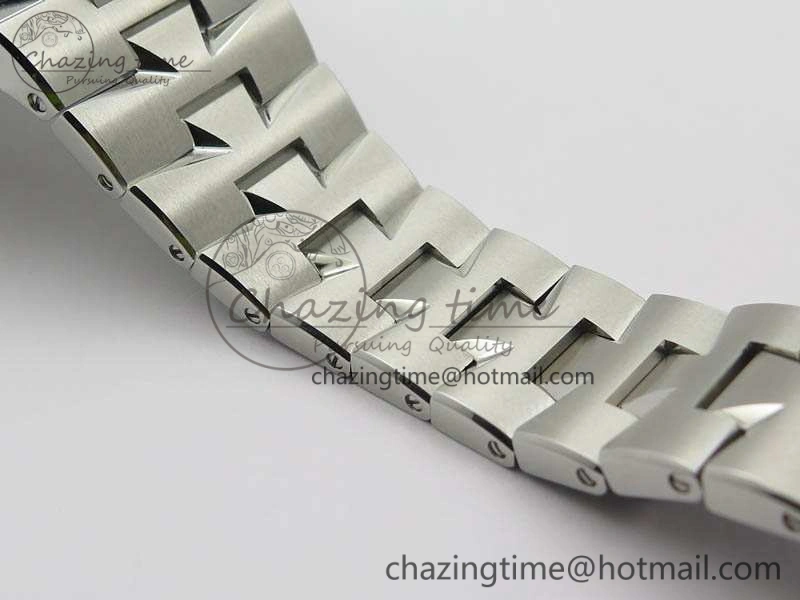 Overseas SS JJF 1:1 Best Edition Black Dial On SS Bracelet MIYOTA9015