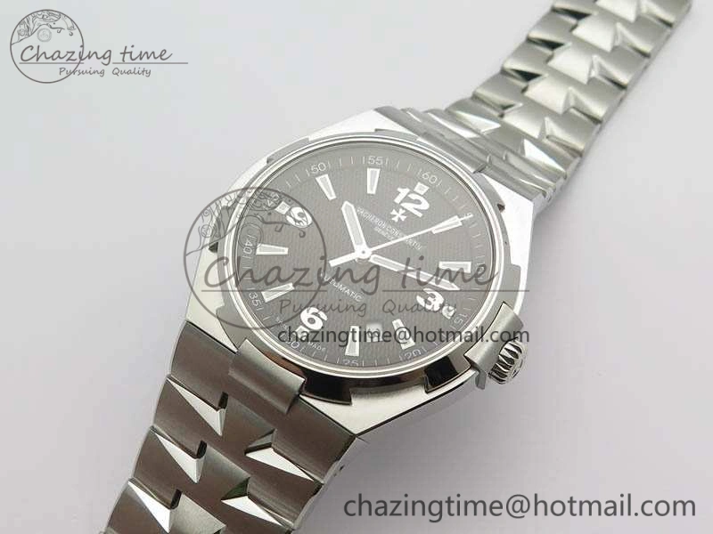 Overseas SS JJF 1:1 Best Edition Black Dial On SS Bracelet MIYOTA9015