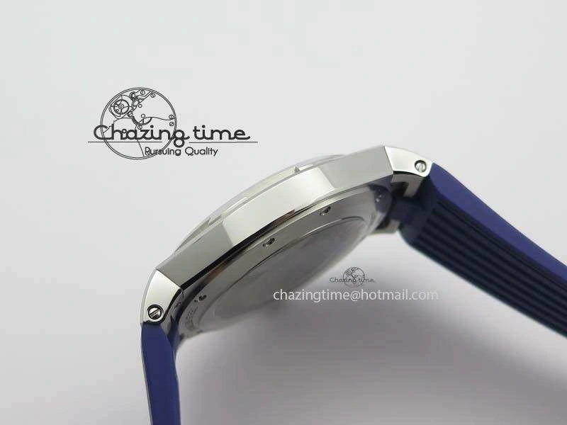 Overseas SS JJF 1:1 Best Edition Blue Dial On Rubber Strap MIYOTA 9015