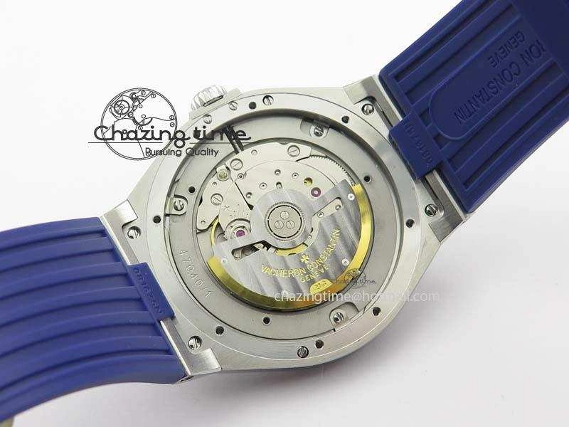 Overseas SS JJF 1:1 Best Edition Blue Dial On Rubber Strap MIYOTA 9015