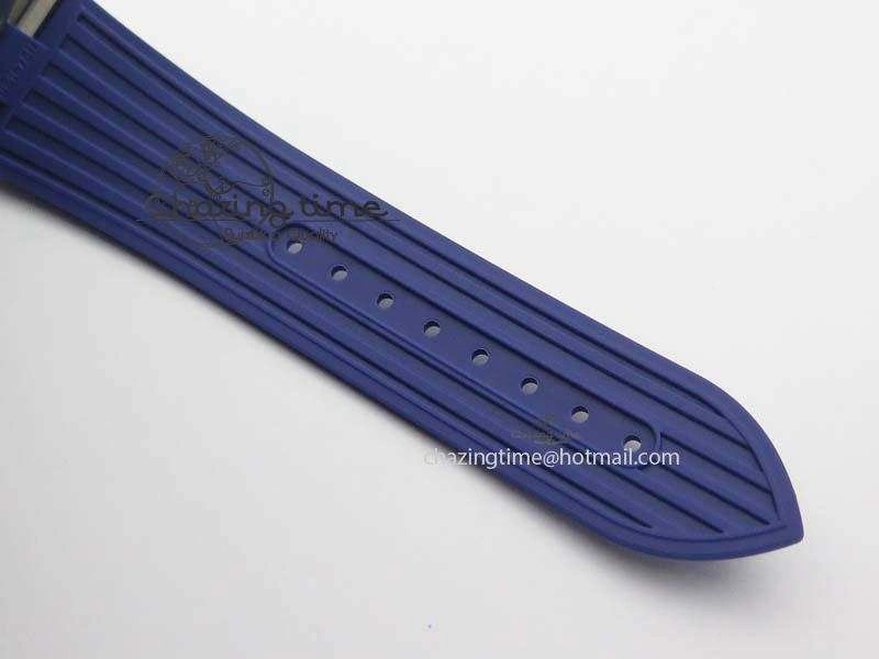 Overseas SS JJF 1:1 Best Edition Blue Dial On Rubber Strap MIYOTA 9015
