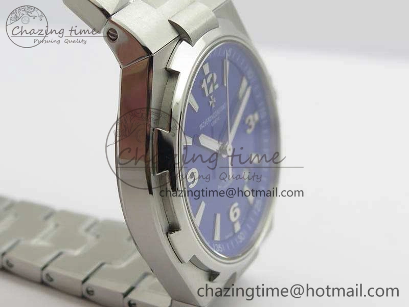Overseas SS JJF 1:1 Best Edition Blue Dial On SS Bracelet MIYOTA9015