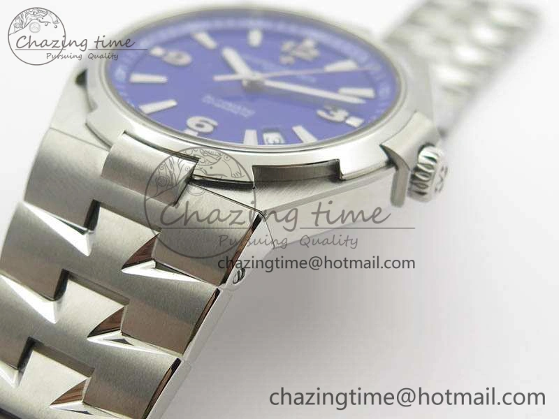 Overseas SS JJF 1:1 Best Edition Blue Dial On SS Bracelet MIYOTA9015