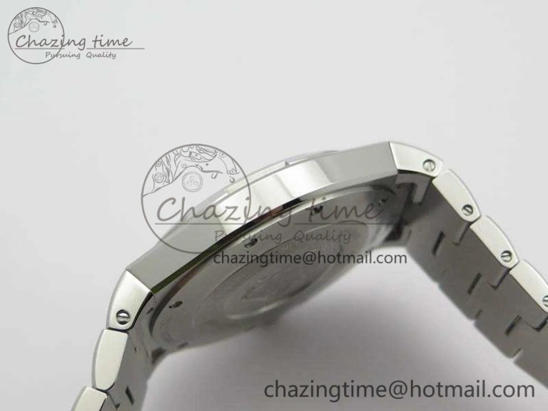Overseas SS JJF 1:1 Best Edition Blue Dial On SS Bracelet MIYOTA9015