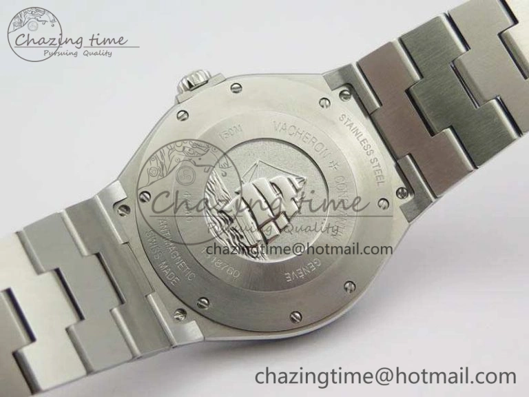 Overseas SS JJF 1:1 Best Edition Blue Dial On SS Bracelet MIYOTA9015