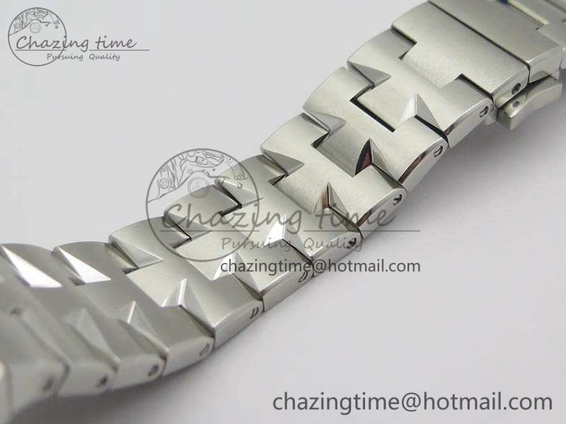 Overseas SS JJF 1:1 Best Edition Blue Dial On SS Bracelet MIYOTA9015