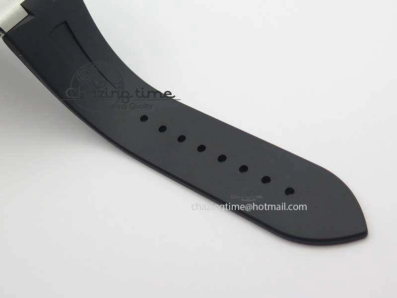 Overseas SS JJF 1:1 Best Edition White Dial On Rubber Strap MIYOTA 9015