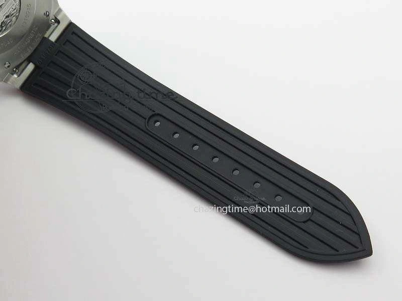 Overseas SS JJF 1:1 Best Edition White Dial On Rubber Strap MIYOTA 9015