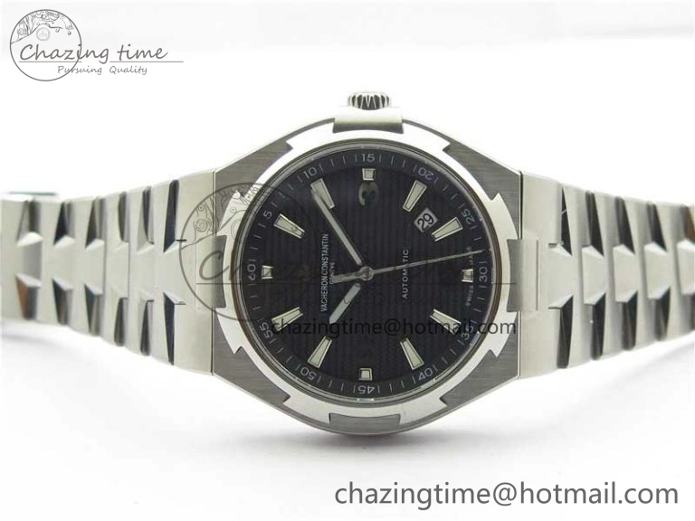 Overseas SS MKS 1:1 Best Edition Black Dial on SS Bracelet MIYOTA 9015