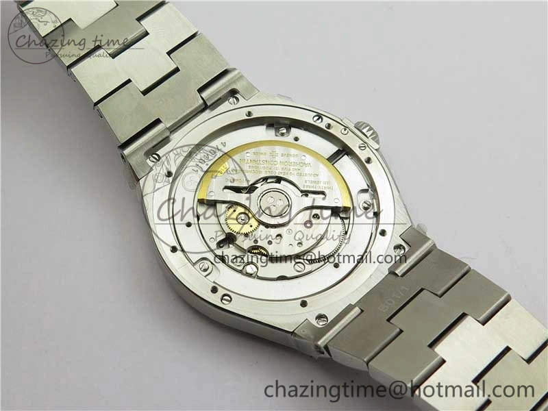 Overseas SS MKS 1:1 Best Edition Black Dial on SS Bracelet MIYOTA 9015