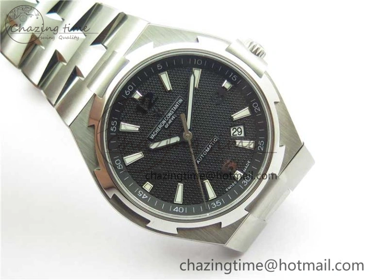 Overseas SS MKS 1:1 Best Edition Black Dial on SS Bracelet MIYOTA 9015