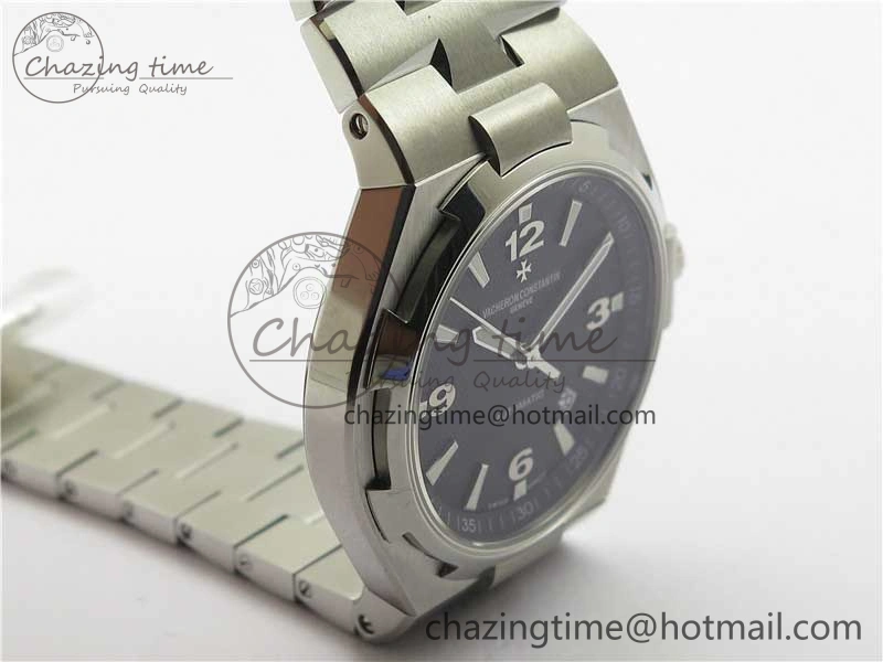 Overseas SS MKS 1:1 Best Edition Black Dial on SS Bracelet MIYOTA 9015