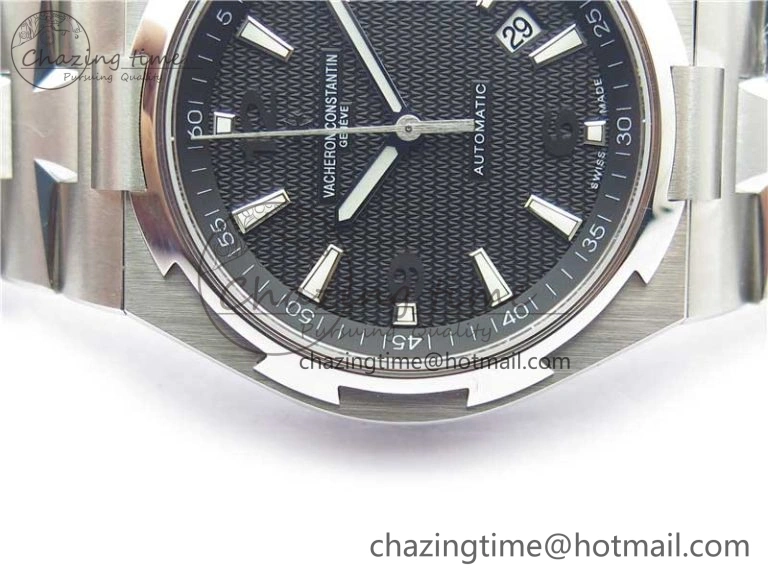 Overseas SS MKS 1:1 Best Edition Black Dial on SS Bracelet MIYOTA 9015
