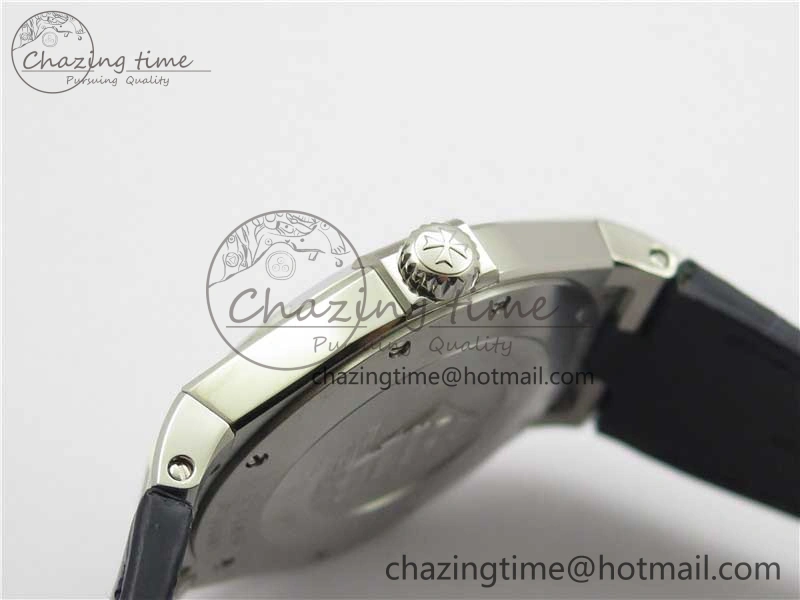Overseas SS MKS 1:1 Best Edition Blue Dial on Blue Leather Strap MIYOTA 9015