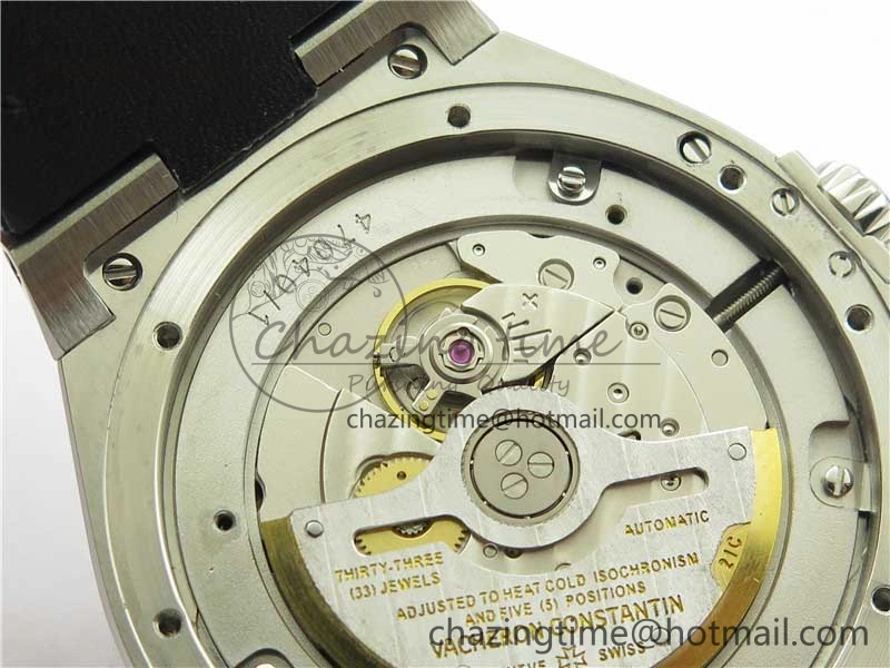 Overseas SS MKS 1:1 Best Edition Blue Dial on Blue Leather Strap MIYOTA 9015