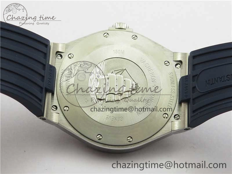 Overseas SS MKS 1:1 Best Edition Blue Dial on Blue Rubber Strap MIYOTA 9015