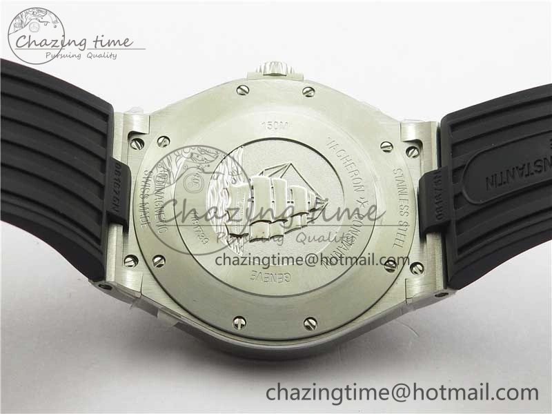 Overseas SS MKS 1:1 Best Edition Gray Dial on Black Rubber Strap MIYOTA 9015