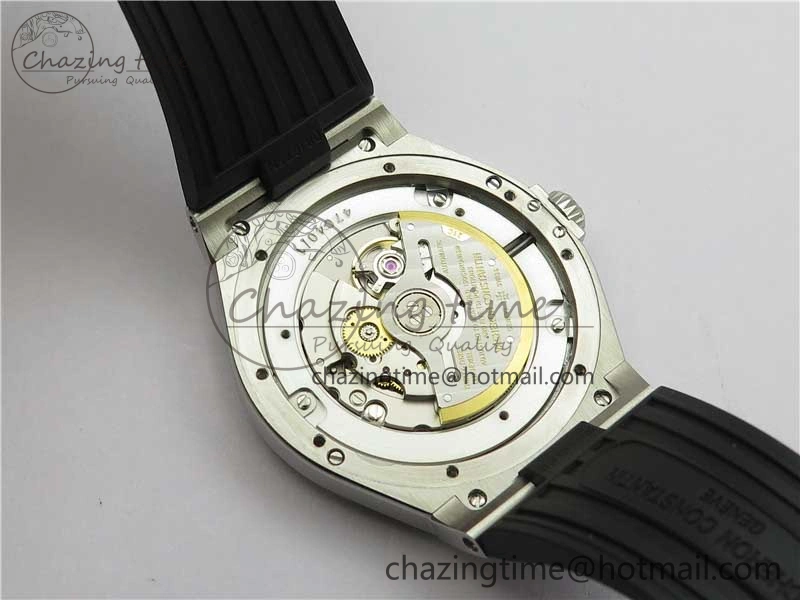 Overseas SS MKS 1:1 Best Edition Gray Dial on Black Rubber Strap MIYOTA 9015