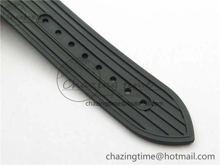 Overseas SS MKS 1:1 Best Edition Gray Dial on Black Rubber Strap MIYOTA 9015