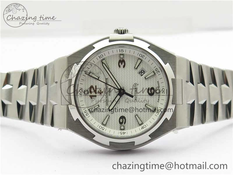 Overseas SS MKS 1:1 Best Edition White Dial on SS Bracelet MIYOTA 9015