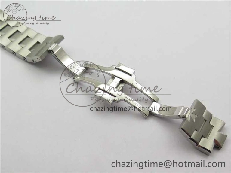 Overseas SS MKS 1:1 Best Edition White Dial on SS Bracelet MIYOTA 9015