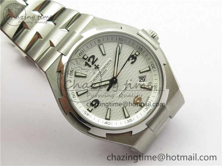 Overseas SS MKS 1:1 Best Edition White Dial on SS Bracelet MIYOTA 9015