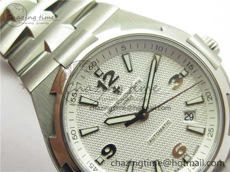 Overseas SS MKS 1:1 Best Edition White Dial on SS Bracelet MIYOTA 9015
