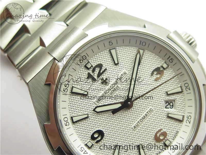 Overseas SS MKS 1:1 Best Edition White Dial on SS Bracelet MIYOTA 9015