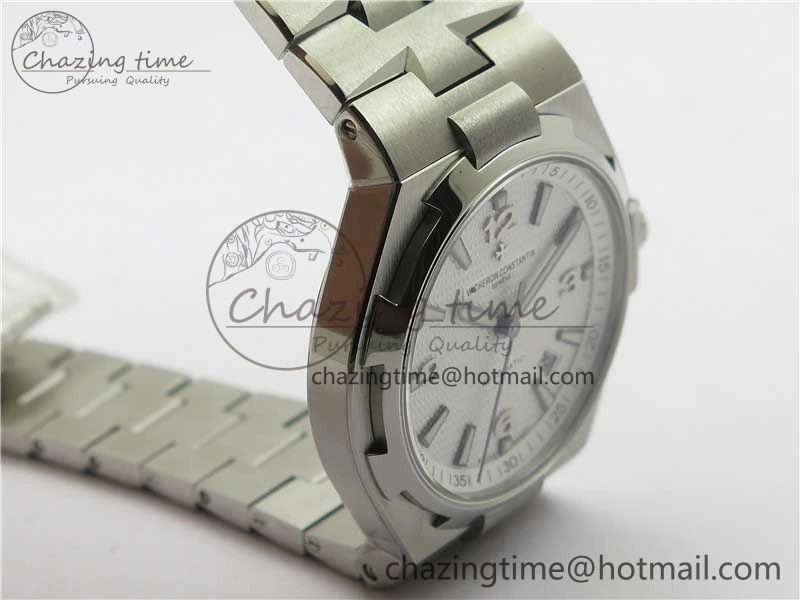 Overseas SS MKS 1:1 Best Edition White Dial on SS Bracelet MIYOTA 9015