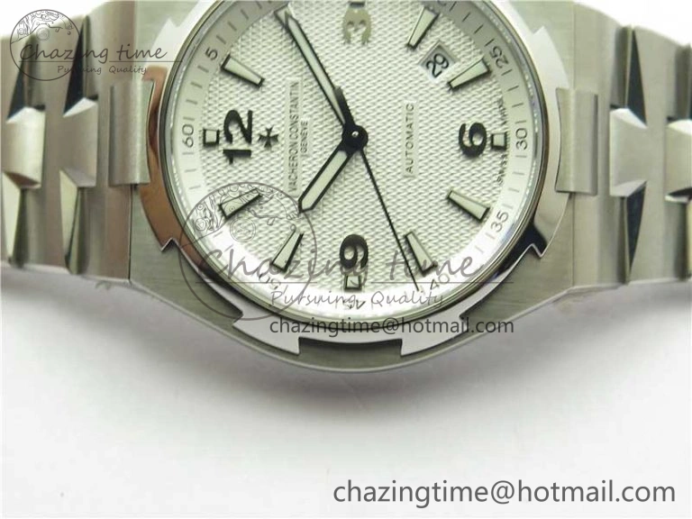 Overseas SS MKS 1:1 Best Edition White Dial on SS Bracelet MIYOTA 9015