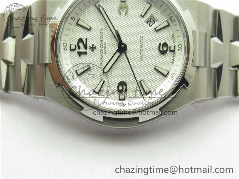 Overseas SS MKS 1:1 Best Edition White Dial on SS Bracelet MIYOTA 9015