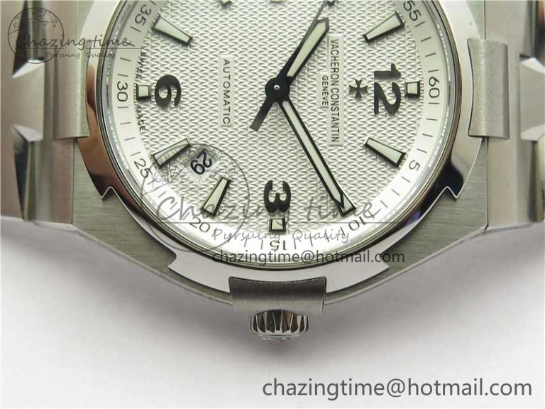 Overseas SS MKS 1:1 Best Edition White Dial on SS Bracelet MIYOTA 9015
