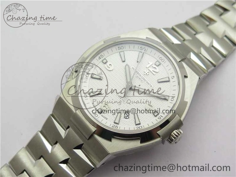 Overseas SS MKS 1:1 Best Edition White Dial on SS Bracelet MIYOTA 9015