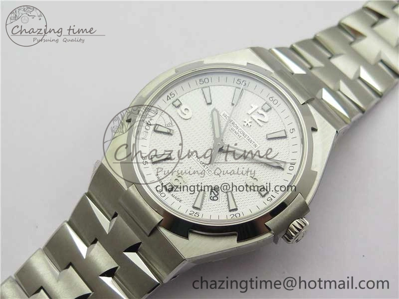 Overseas SS MKS 1:1 Best Edition White Dial on SS Bracelet MIYOTA 9015