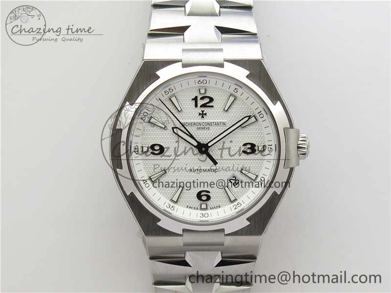 Overseas SS MKS 1:1 Best Edition White Dial on SS Bracelet MIYOTA 9015