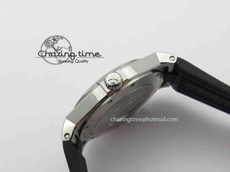 Overseas SS Ti JJF 1:1 Best Edition Gray Dial On Rubber Strap MIYOTA 9015