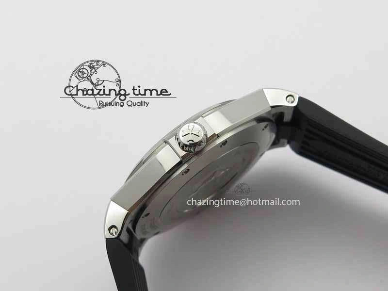 Overseas SS Ti JJF 1:1 Best Edition Gray Dial On Rubber Strap MIYOTA 9015