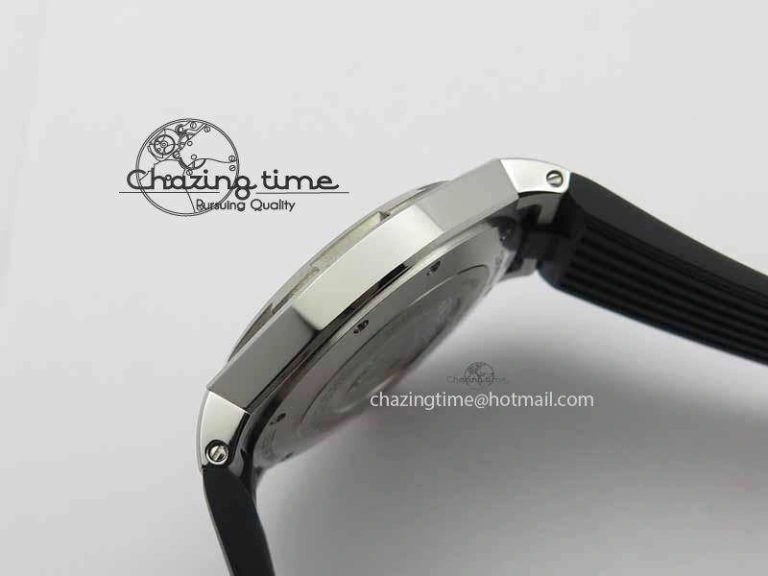 Overseas SS Ti JJF 1:1 Best Edition Gray Dial On Rubber Strap MIYOTA 9015