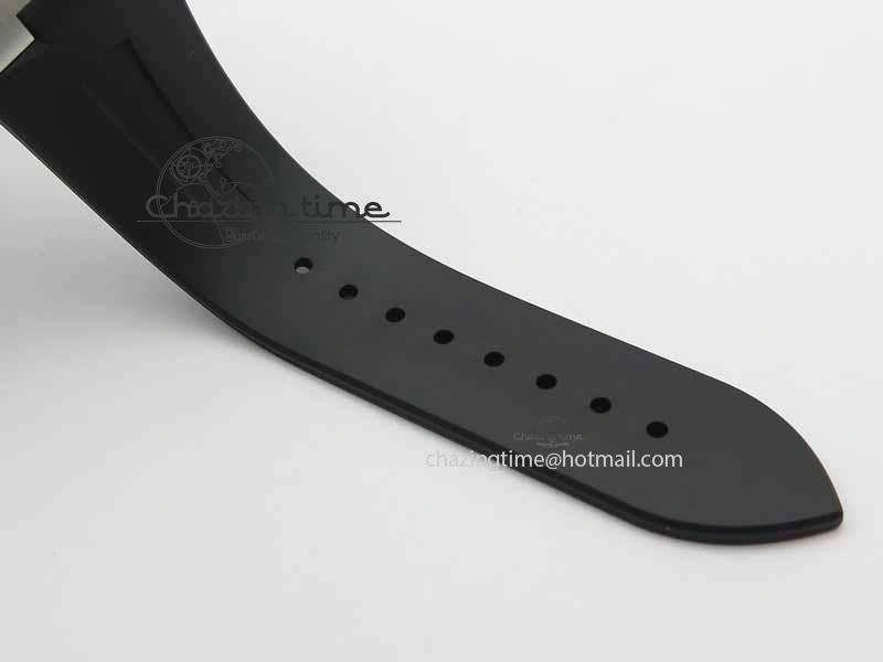 Overseas SS Ti JJF 1:1 Best Edition Gray Dial On Rubber Strap MIYOTA 9015