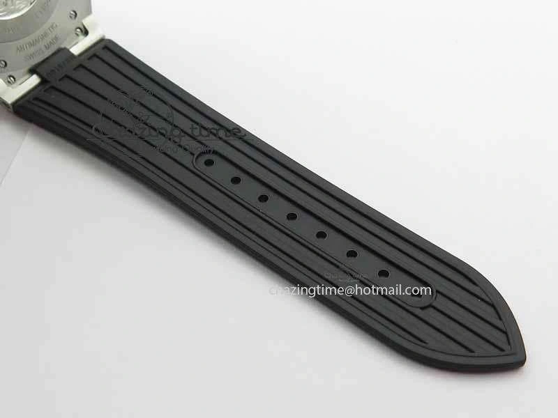 Overseas SS Ti JJF 1:1 Best Edition Gray Dial On Rubber Strap MIYOTA 9015