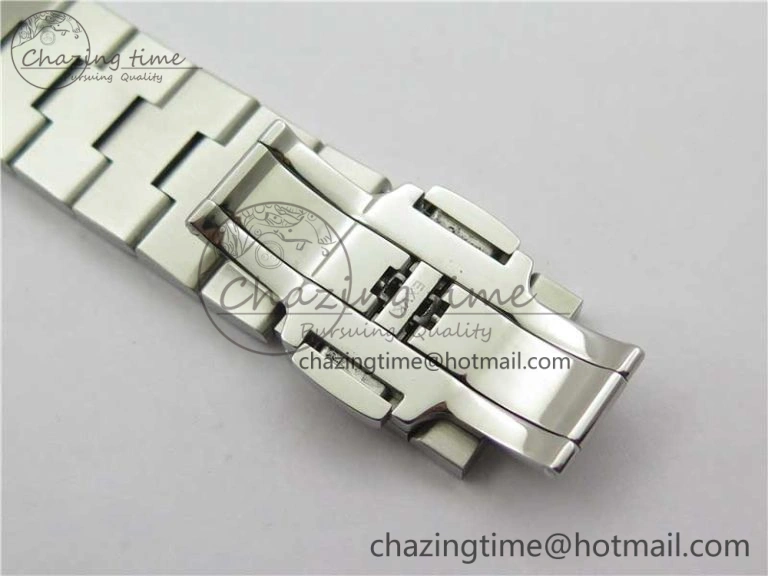 Overseas Ultra-Thin 2000V XF Best Edition Black Dial on SS Bracelet A1120